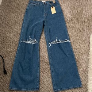 NWT Size 15 Vibrant Highwaist Flare Jeans